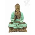 Áldó Buddha színes rezin szobor - 25 cm
