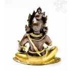 Zambala réz szobor, arany-bronz - 17 cm