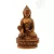 Gyógyító Buddha szobor rezin csont színű - 9 cm