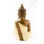 Shakyamuni Buddha színes rezin szobor - 45 cm