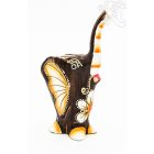 Fa elefánt, virágos közepes - 14 cm