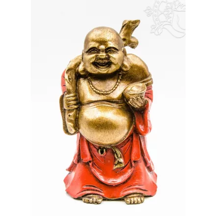 Nevető zsákos Buddha - 18 cm