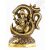 Ganesha Om jelel, réz szobor, arany-bronz - 38,5 cm