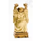 Nevető Buddha színes rezin szobor- 13 cm