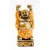 Nevető Buddha színes rezin szobor- 13 cm