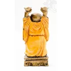 Nevető Buddha színes rezin szobor- 13 cm