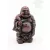 Nevető Buddha rezin szobor, vörös színű - 7 cm
