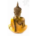 Shakyamuni Buddha színes rezin szobor - 65 cm