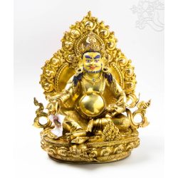  Zambala teljesen aranyozott szobor különlegesség - 28 cm - BŐSÉG