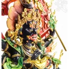 Mahakala teljesen aranyozott, festett szobor különlegesség - 47 cm - VÉDELEM