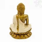 Shakyamuni Buddha színes rezin szobor - 23 cm