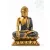 Shakyamuni Buddha színes rezin szobor - 23 cm