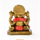 Ganesha színes rezin szobor - 12 cm