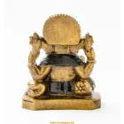 Ganesha színes rezin szobor - 12 cm