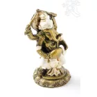 Ganesha színes rezin szobor - 13 cm