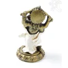 Ganesha színes rezin szobor - 13 cm