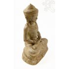 Amitabha Buddha láva kő szobor - 44 cm