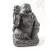 Nevető Buddha láva kő szobor - 30cm