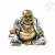 Nevető Buddha színes rezin szobor - 7 cm