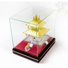 Ganesha templom szobor üveg dobozban