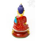 Shakyamuni Buddha agyag szobor, hatalmas méretű különlegesség - 66 cm