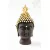 Buddha fej szobor, rezin - 13 cm