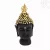Buddha fej szobor, rezin - 13 cm