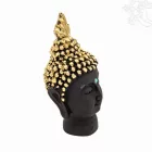 Buddha fej szobor, rezin - 13 cm