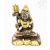 Shiva réz szobor, arany-bronz- 7 cm