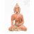 Shakyamuni Buddha réz szobor, vörös színű - 15 cm