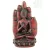 Áldó Buddha kézben vörös színű - 16 cm