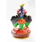 Zöld Tara agyag szobor - 24 cm
