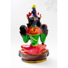 Zöld Tara agyag szobor - 35 cm