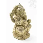 Ganesha láva kő szobor - 28 cm