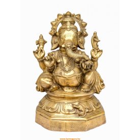 Ganesha hatalmas réz szobor különlegesség - 65 cm