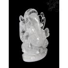Ganesha hegyikristály szobor - 10 cm