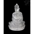 Buddha hegyikristály szobor - 14 cm
