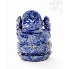 Ganesha lápisz kristály szobor - 10 cm