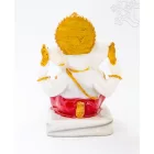 Ganesha színes rezin szobor - 16 cm