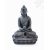 Amitabha Buddha fekete rezin szobor - 13,5 cm
