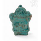 Ganesha láva kő szobor - 12 cm