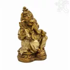 Ganesha színes rezin szobor - 17 cm