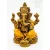 Ganesha színes rezin szobor - 17 cm
