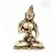 Vajrasattva réz szobor, matt sárga - 17 cm
