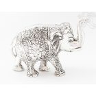 Elefánt aluminium szobor - 11 cm