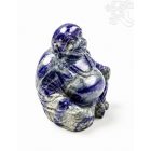 Nevető Buddha lápisz kristály szobor - 9,5 cm