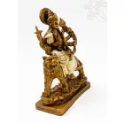 Durga istennő rezin (műgyanta) szobor - 23 cm