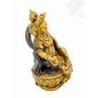 Zambala szines rezin szobor - 10 cm