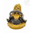 Zambala szines rezin szobor - 10 cm