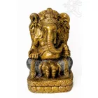 Ganesha színes rezin szobor - 40 cm